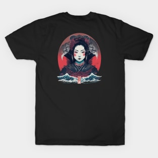 Japan Geisha Gothic T-Shirt